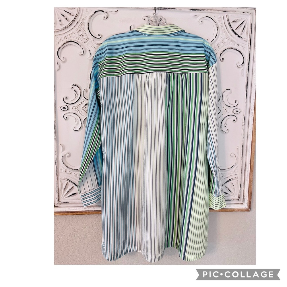 ANTHROPOLOGIE MAEVE LENA HENLEY TUNIC BLOUSE - Picture 6 of 6